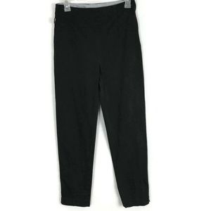 Tommy Hilfiger Womens Pants Size 6 Black Pull On
